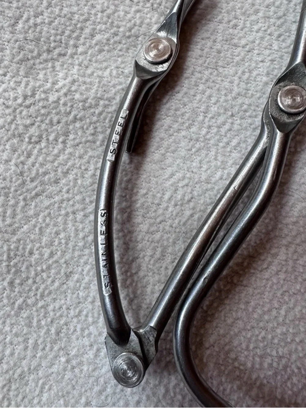 Antique Grip-Tite Safety Canning Jar Lifter Patented Stainless Steel 1919 Era